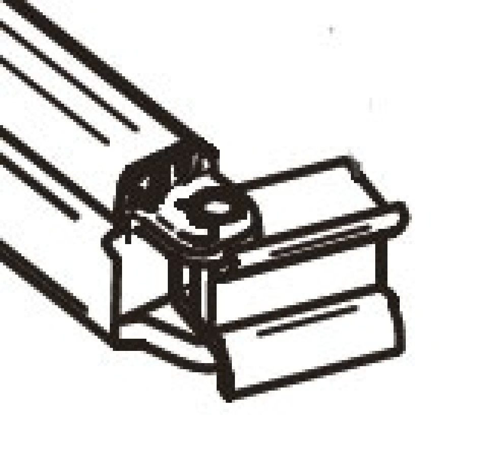 LH+RH CONN.LEAD RAIL Omnistor 8000 Reservedeler Omnistor