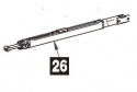 Støttebein omnistor 500 - 600 cm markise