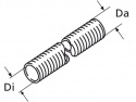 Fleksible rør, ø60