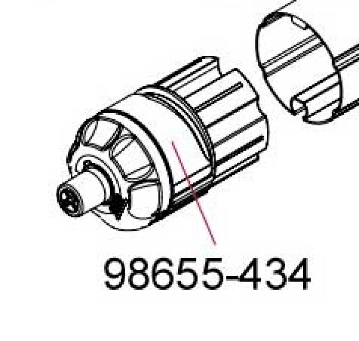 CAP PRESTO FIX D.60 F45TIL/F65 i gruppen Markise & Telt / Markiser / Reservedeler markiser / Reservedeler Fiamma / F45 TiL Polar White 450 - 550 hos Camping 4U (9994827)