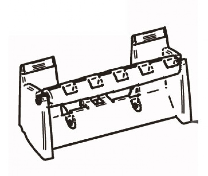 SUPPORT ROLLER TUBE 5003 Nr 14 i gruppen Markise & Telt / Markiser / Reservedeler markiser / Reservedeler Thule / Omnistor / Omnistor 5003 hos Camping 4U (9995955)