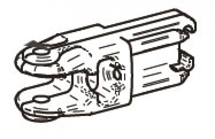 FEMALE HINGE SUPPORT LEG V2 i gruppen Markise & Telt / Markiser / Reservedeler markiser / Reservedeler Thule / Omnistor / Universaldeler Omnistor hos Camping 4U (9998802)