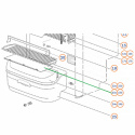 Shelf tray insert