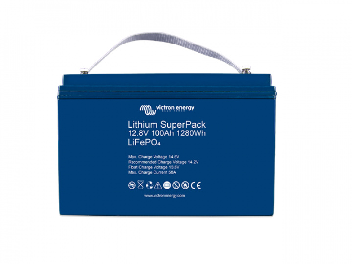 Litiumbatteri 100Ah, 12,8V, Victron i gruppen Elektronikk / Fritidsbatterier / Litiumbatteri hos Camping 4U (BAT512110710)