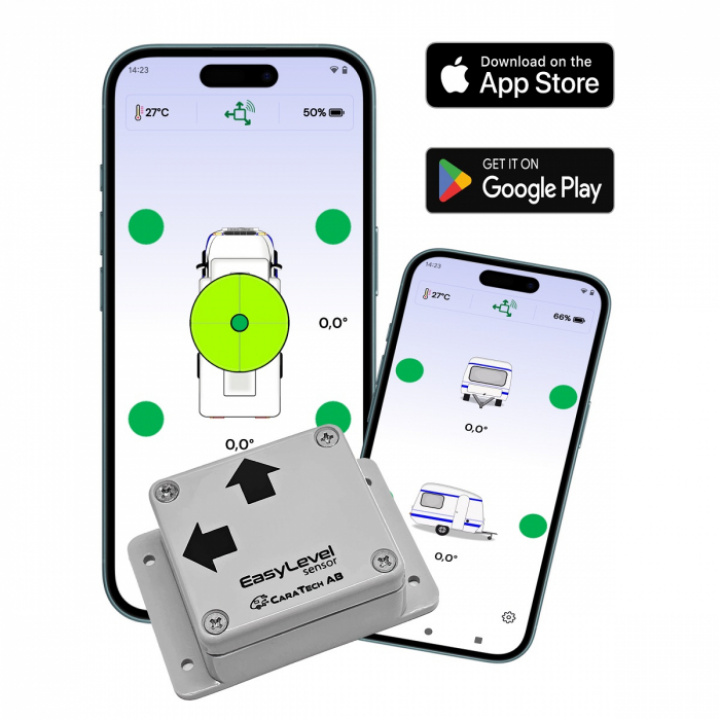 EasyLevel, vater med Bluetooth i gruppen Bobil & Caravan / Vekt & vater hos Camping 4U (C4-10007)