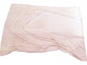 Polyesterpledd ZigZag Rosa, 130 x 180 cm