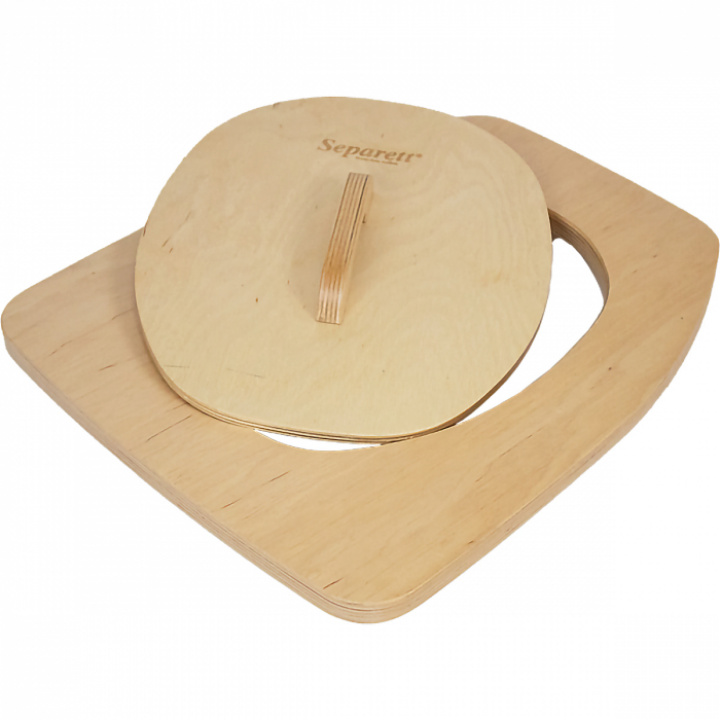 Träsits med lock, utbytesdel till Separett 500 i gruppen Bobil & Caravan / Toalett & sanitærprodukter / Hyttetoalett hos Camping 4U (C4-10121)