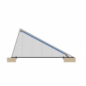 Myggnett takluke 62x62cm