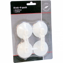 Krok Sugkopp vit 4-pack