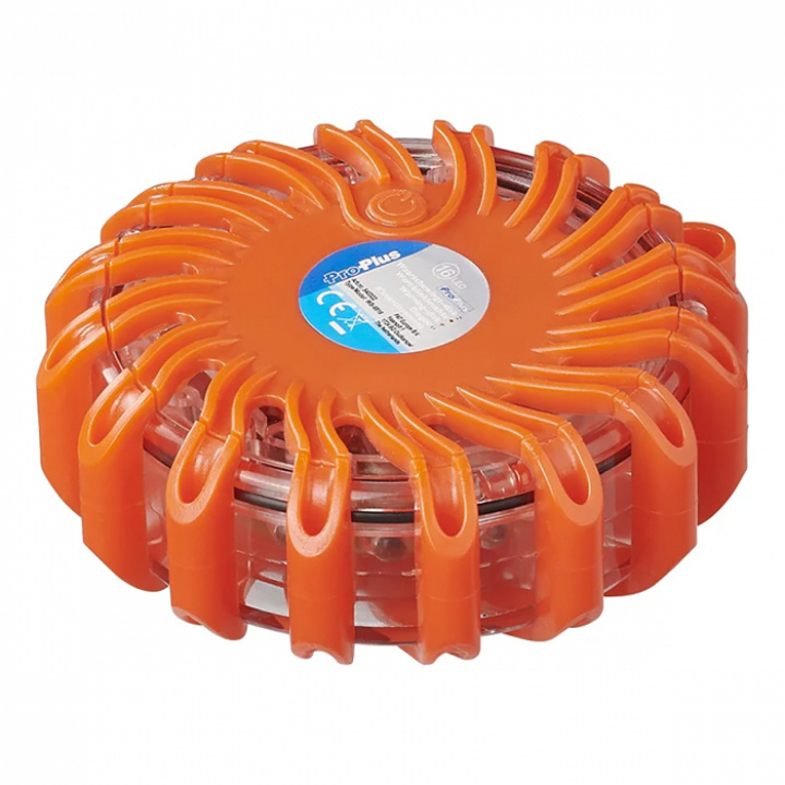 Varsellampe V16 flash puck i gruppen Bobil & Caravan / Sikkerhet / Sikkerhetsutstyr / Sikkerhet ved ulykker hos Camping 4U (C4-10286)