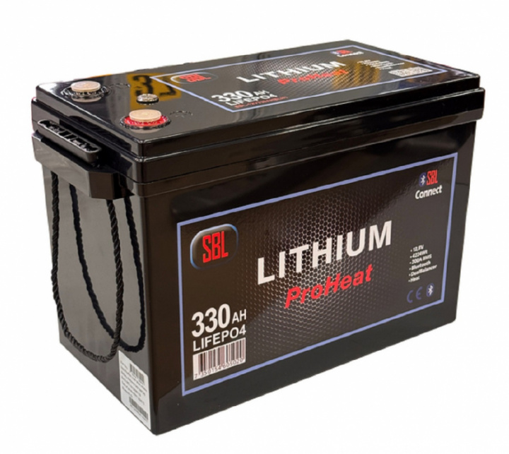 Litiumbatteri 12V/330Ah Underseat Bluetooth i gruppen Elektronikk / Fritidsbatterier / Litiumbatteri hos Camping 4U (C4-10348)
