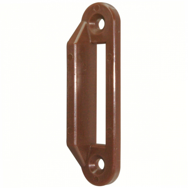 Låsplate Mottaker 53x12 brun i gruppen Bobil & Caravan / Innredning / Deler & Tilbehør hos Camping 4U (C4-10398)