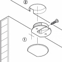 Koblingsbrakett Caravan (for C4-10400)