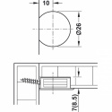 Koblingsbrakett Caravan (for C4-10400)