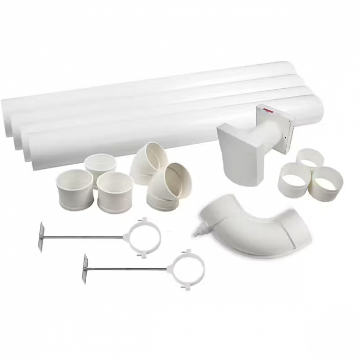 Ventilasjonssett for forbrenningstoalett Ø110 mm Separett i gruppen Bobil & Caravan / Toalett & sanitærprodukter / Hyttetoalett hos Camping 4U (C4-10408)