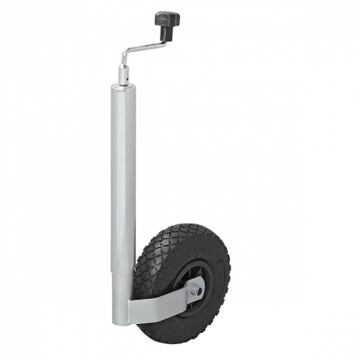 Nesehjul A ø48 mm med luftdekk ø260x85mm i gruppen Chassis / Nesehjul / Nesehjul Karavane & Trailer hos Camping 4U (C4-10414)