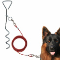 Jordskrue for hund med kabel på 4,5 m