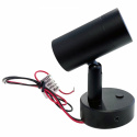 Veggspot Mini Tube D4 Svart USB