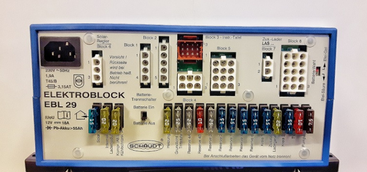 Elektroblock EBL 29 i gruppen Elektronikk / Elektroblokk hos Camping 4U (E5717)