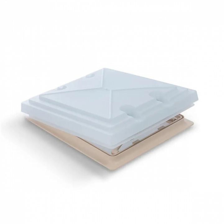Takluke 36x32cm tak 24-46mm Vit MPK Modell 32 i gruppen Bobil & Caravan / Takluker / MPK hos Camping 4U (F-206055)
