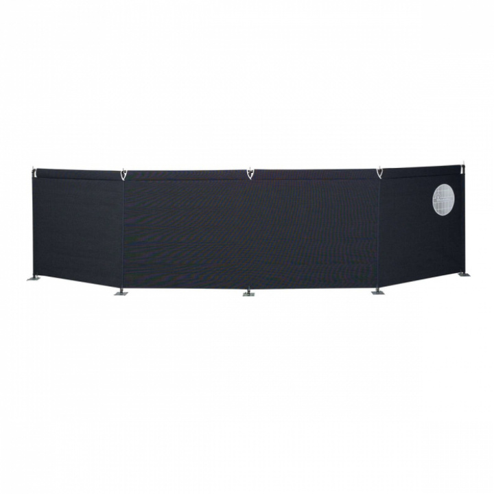 Vindskydd Grey 4-delat. CarbonX. Isabella i gruppen Bobil & Caravan / Vindskjerm hos Camping 4U (F04-105)