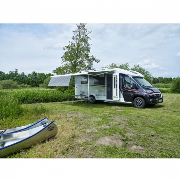 Frontnett/solskjerm til markise, høyde 75 cm Isabella i gruppen Markise & Telt / Markiser / Sidevegger, fronter & tilbehør / Sidevegger & Sunblockers / Isabella solbeskyttelse/sidevegger hos Camping 4U (F04-118R)
