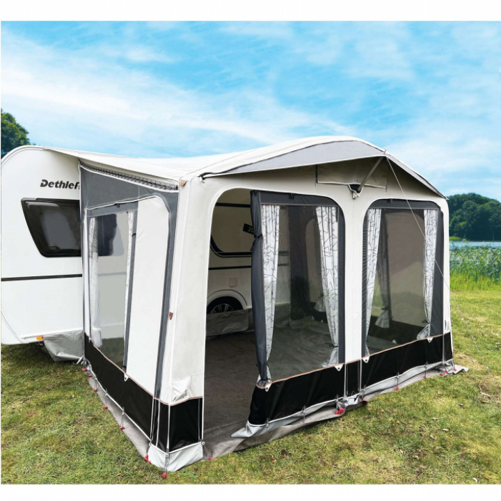 Lufttelt Air Dove Ventura L350/400cm (H245-270cm) i gruppen Markise & Telt / Fortelt / Fortelt bobil / Oppblåsbare fortelt - bobil hos Camping 4U (FT01-63AR)