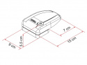 Lås Fiamma Safe Door Frame Kit 3-Pack