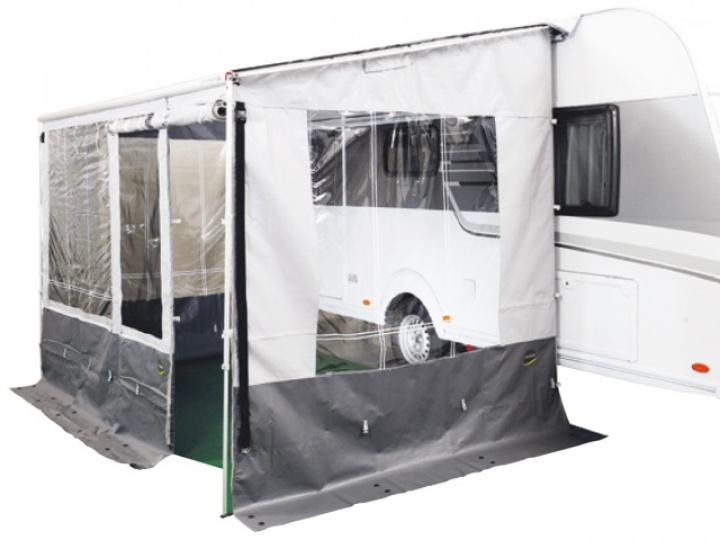 Wecamp Front Caravanstore i gruppen Markiser & Fortelt / Markiser / Sidepanel, fronter & solbeskyttelse / Fiamma Solbeskyttelse og vegger hos Camping 4U (M80-32Ar)