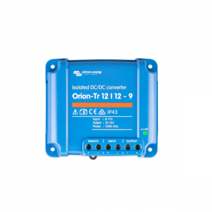 DC-DC-lader Orion-TR 12/12-9A (110W) ISO i gruppen Elektronikk / Batterilader / Autolader hos Camping 4U (ORI121210110R)