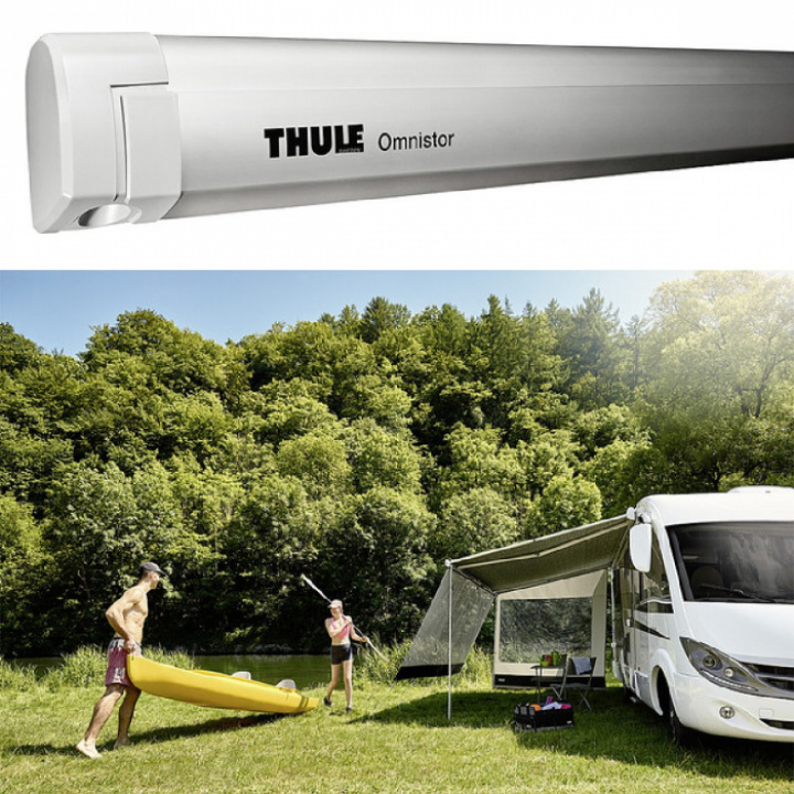 Thule 5200 452x250 Silver, Mystic Grey i gruppen Markiser & Fortelt / Markiser / Veggmontert hos Camping 4U (O_9944233)