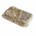 Pled Snøleopard 150 x 120 cm Pled Snøleopard 150 x 120 cm