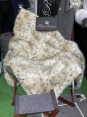 Pled Snøleopard 150 x 120 cm Pled Snøleopard 150 x 120 cm