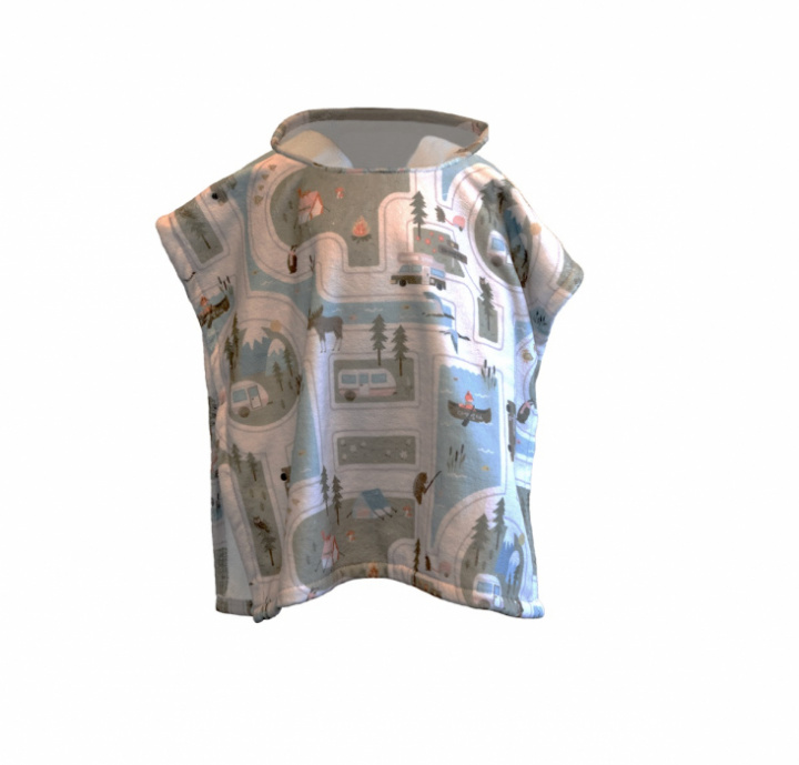 Poncho Camping Kidz 6-8 år Royal Camping i gruppen Campingmøbler / Soverom / Håndkler & badekåper hos Camping 4U (T13-117B)