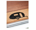 Dørmatte campingvogn kokosnøttfiber 50x25 cm