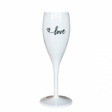 Champagneglas Koziol Cheers: LOVE 2,0