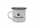 Krus emaljert Camping Queen