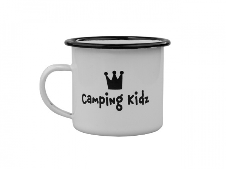 Mugg Emaljerad Camping Kidz i gruppen Kjøkkenutstyr / Husholdningsartikler / Kopper og krus hos Camping 4U (T99-292C)