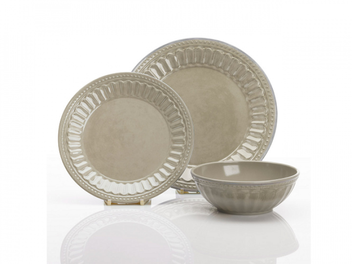 Servise 12 deler Vintage, Flamefield i gruppen Kjøkkenutstyr / Husholdning / Serviser & tallerkener hos Camping 4U (T99-294A)