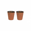 Shotglass 2 stk kobberbelagt Royal Camping