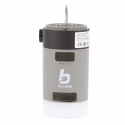 Solcellelampe med pumpe og powebank