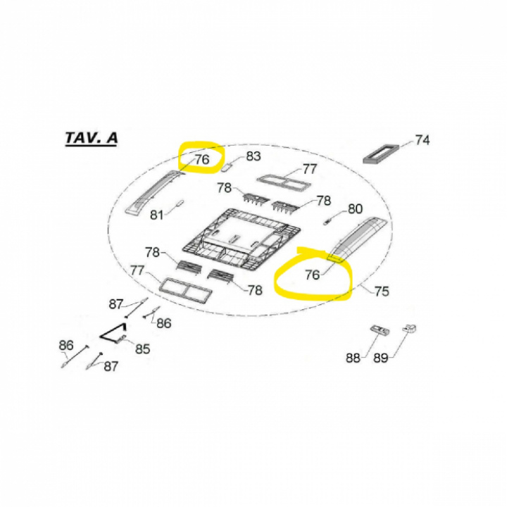 Filter äldre Telair 8400H i gruppen Bestillingsvarer hos Camping 4U (TEL-06238)