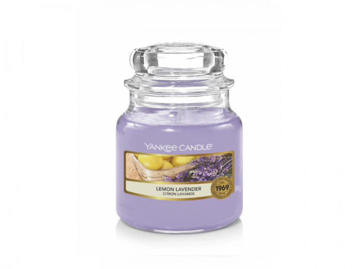 Doftljus Yankee Candle Classic Small - Lemon Lavender i gruppen Kjøkkenutstyr / Gaveartikler / Duftlys hos Camping 4U (YC-1073483E)