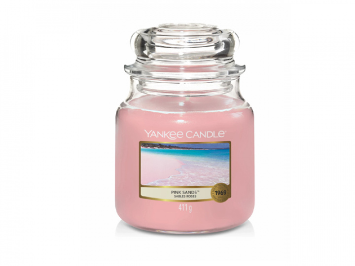 Doftljus Yankee Candle Classic Medium - Pink Sands i gruppen Kjøkkenutstyr / Gaveartikler / Duftlys hos Camping 4U (YC-1205340E)