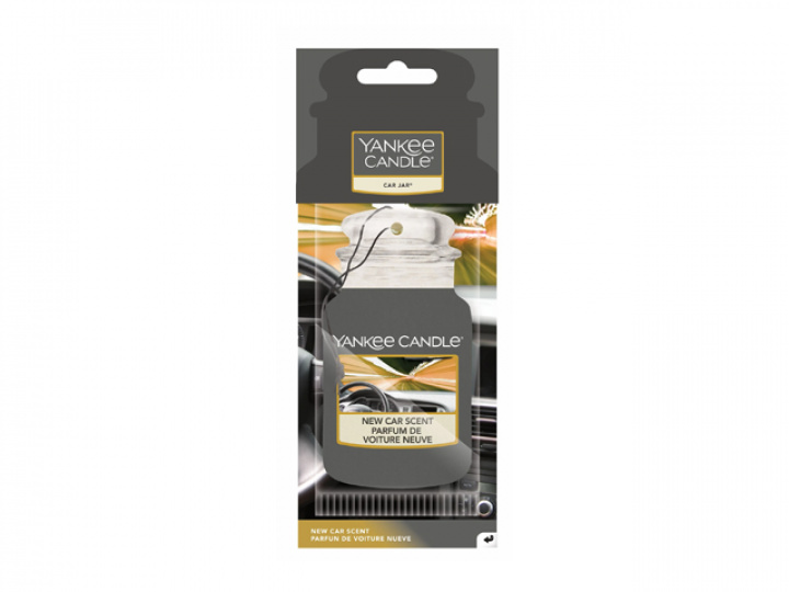 Bildoft Yankee Candle Car Jar - New Car Scent i gruppen Campingtilbehør / Gaveartikler / Duftlys hos Camping 4U (YC-1215384E)