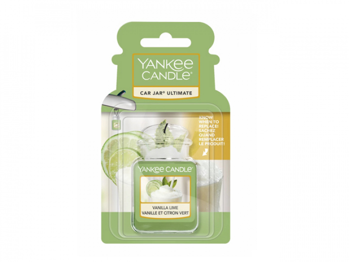 Bildoft Yankee Candle Car Jar Ultimate - Vanilla Lime i gruppen Kjøkkenutstyr / Gaveartikler / Duftlys hos Camping 4U (YC-1220892E)