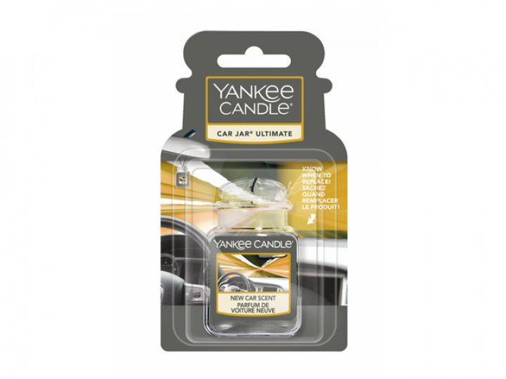 Bildoft Yankee Candle Car Jar Ultimate - New Car Scent i gruppen Kjøkkenutstyr / Gaveartikler / Duftlys hos Camping 4U (YC-1220940E)